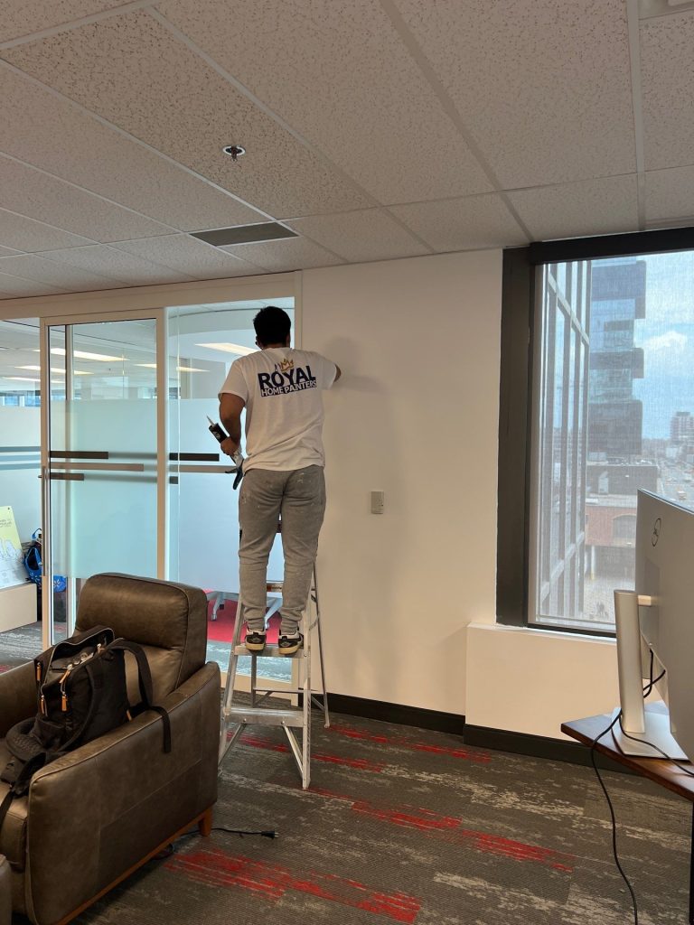 Office Workspace Interior Commercial Painting Downtown Toronto Painter (4) |
