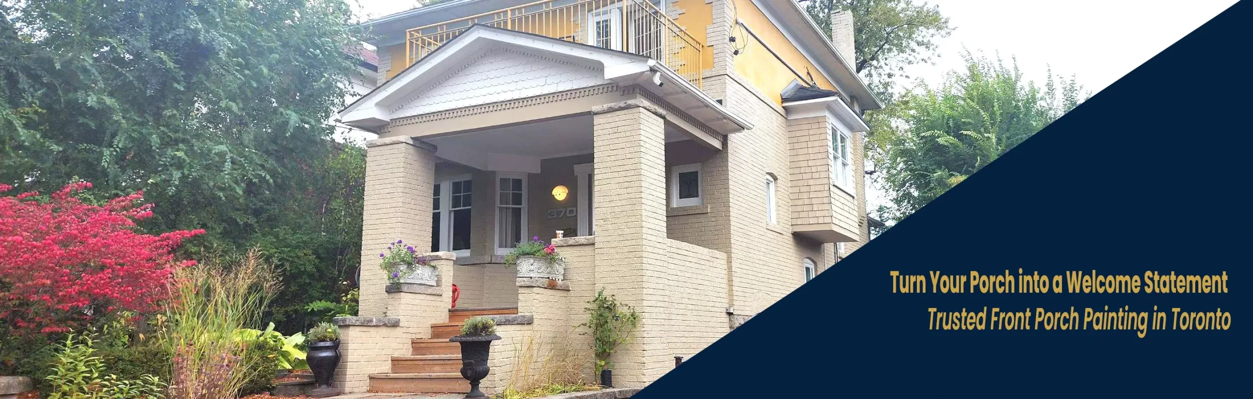 Trusted Front Porch Painting Company In Toronto