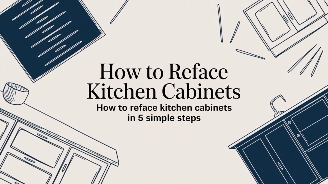 Image result for How to Reface Kitchen Cabinets: A Simple 5-Step Guide for Toronto Homes