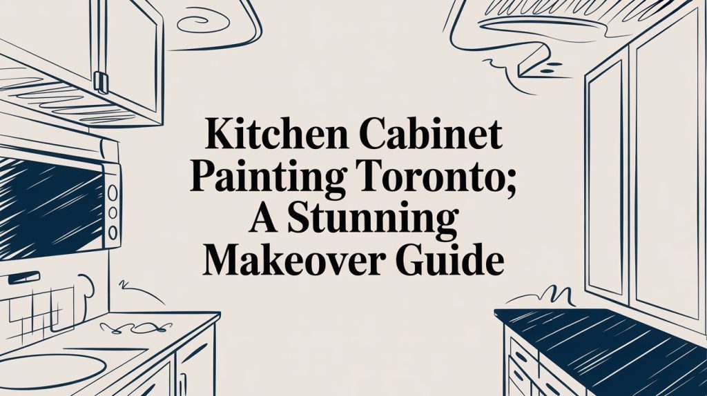 Kitchen Cabinet Painting Toronto Kitchen Sketch | Cabinet Painting Cost, Cabinet Refinishing Gta, Kitchen Cabinet Painting Toronto, Professional Spray Painting, Toronto Kitchen Painters