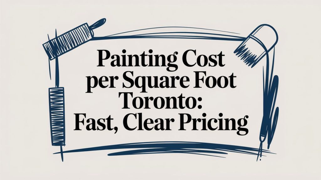 Painting Cost Per Square Foot Toronto Painting Pricing | Gta House Painters, Home Painting Estimate, Interior Painting Price, Painting Cost Per Square Foot Toronto, Toronto Painting Costs
