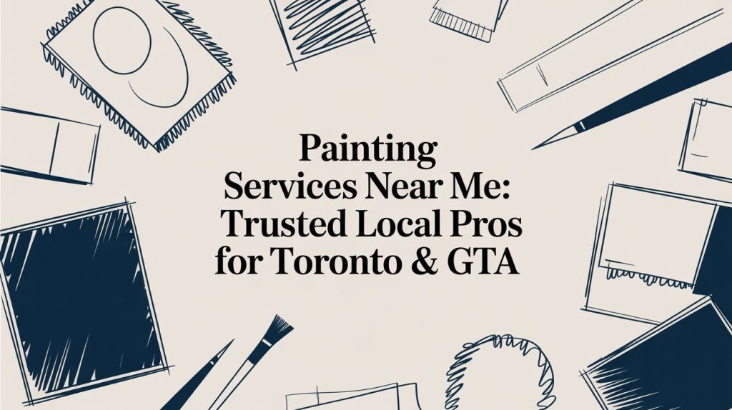 Painting Services Near Me Painting Tools | Cabinet Refinishing Gta, Interior Painters, Local Painting Company, Painting Services Near Me, Toronto Painters