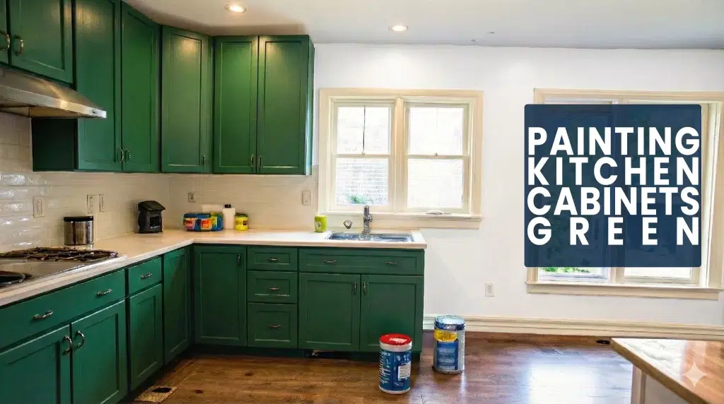 A Toronto Homeowner'S Guide To Green Kitchen Cabinets Green Cabinets For Kitchen In Toronto Showing A Kitchen Cabinets In A Toronto Old Home Which Is Painted By Dark Green Colour