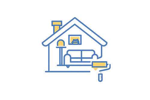 Interior Home Painting Services Icon