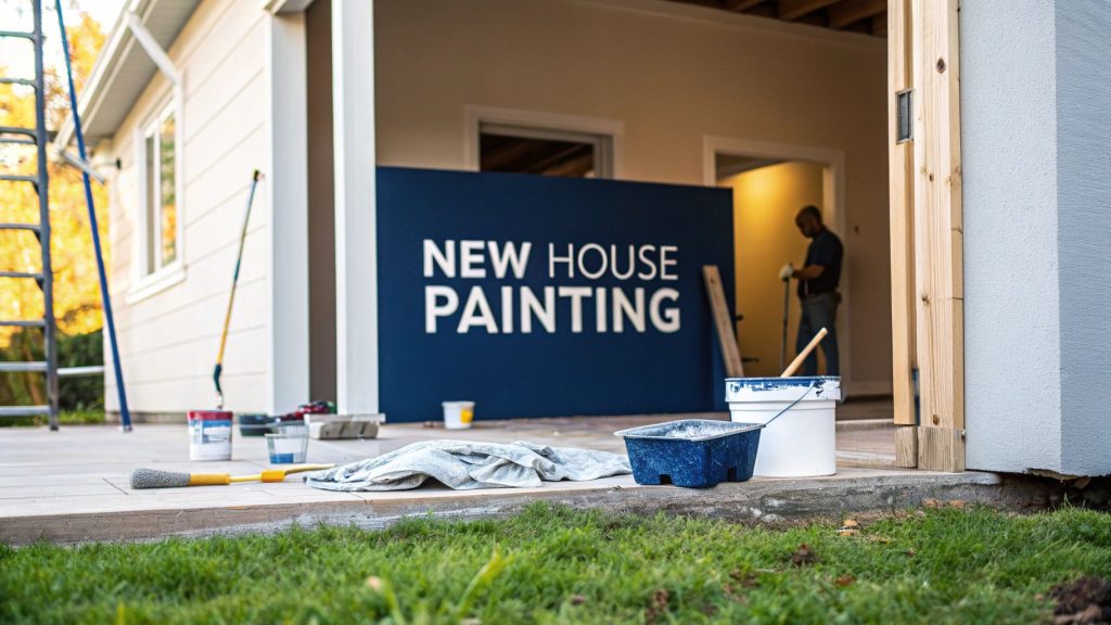 New House Painting Painting Tools | Interior Painting
