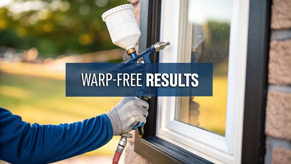 Painting Vinyl Windows Window Painting | Exterior Painting
