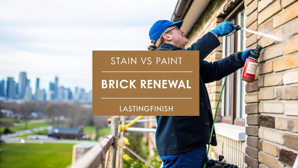 Staining Brick Brick Renewal | Exterior Painting